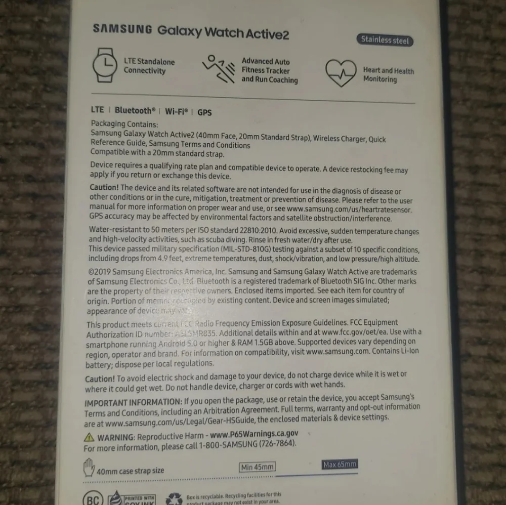 Samsung active watch